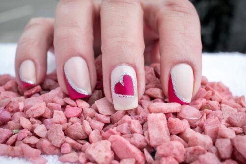 Valentines Day Pink Nail Ideas