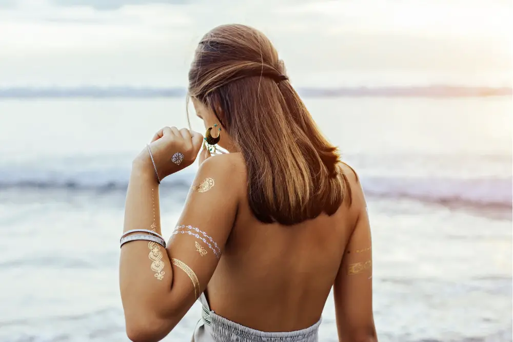 11 Small Beach Tattoo Ideas That Are Trending This Summer  Keep It Beachy