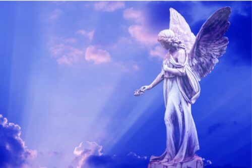 How do angels intervene in human lives