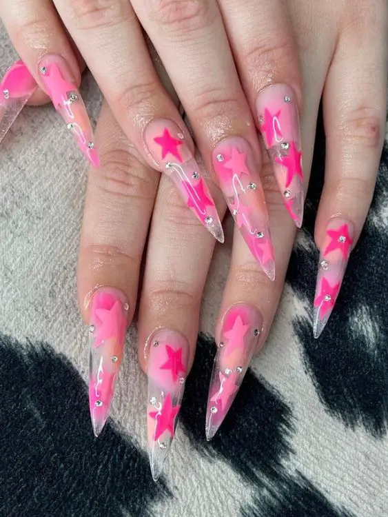 Barbie-Inspired Nail ideas