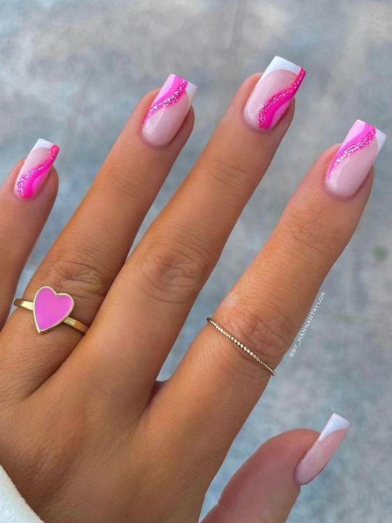 Barbie-Inspired Nail ideas