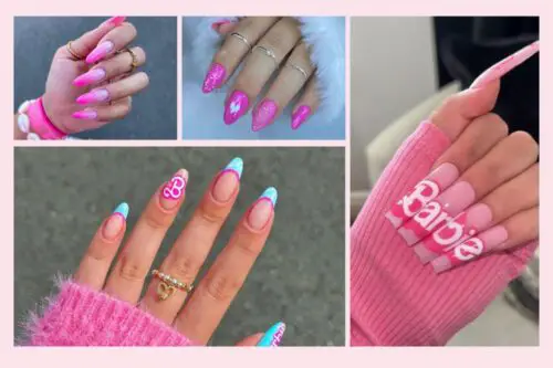 Barbie-Inspired Nail Ideas that are too cute to resist