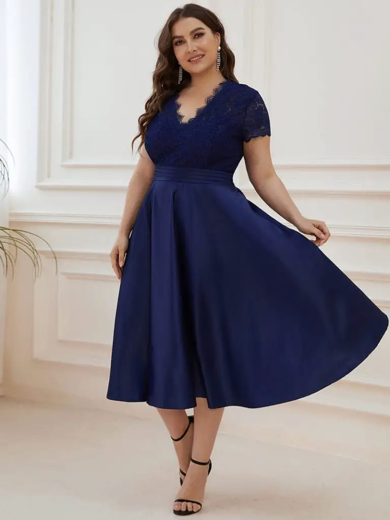 Most Flattering plus-size dresses (A-line style)