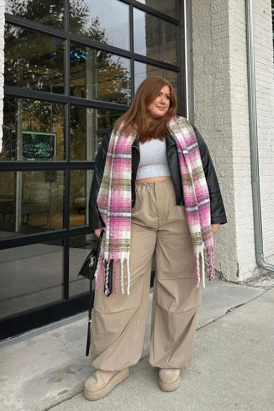 Plus-size trending fall outfits