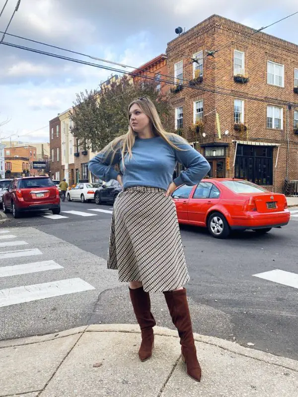 Thanksgiving outfit ideas for curvy women