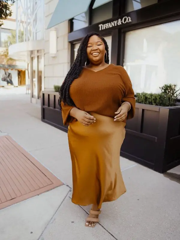 Thanksgiving outfit ideas for curvy women