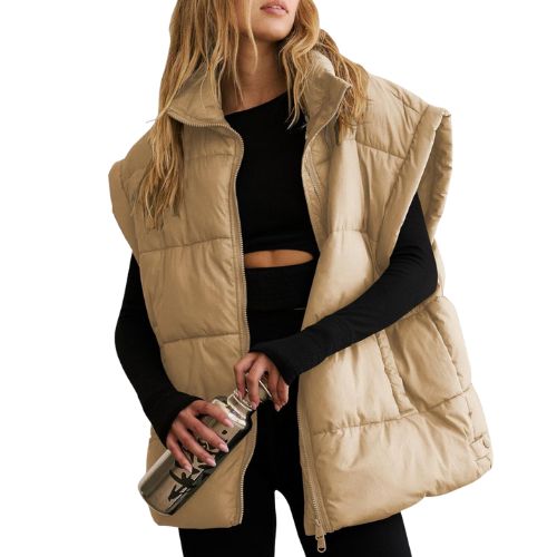 Casual Puffer Vest Outfits to Look Chic All Winter - Curves Level 10