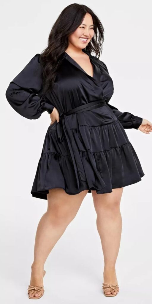 gorgeous holiday dresses for plus-size