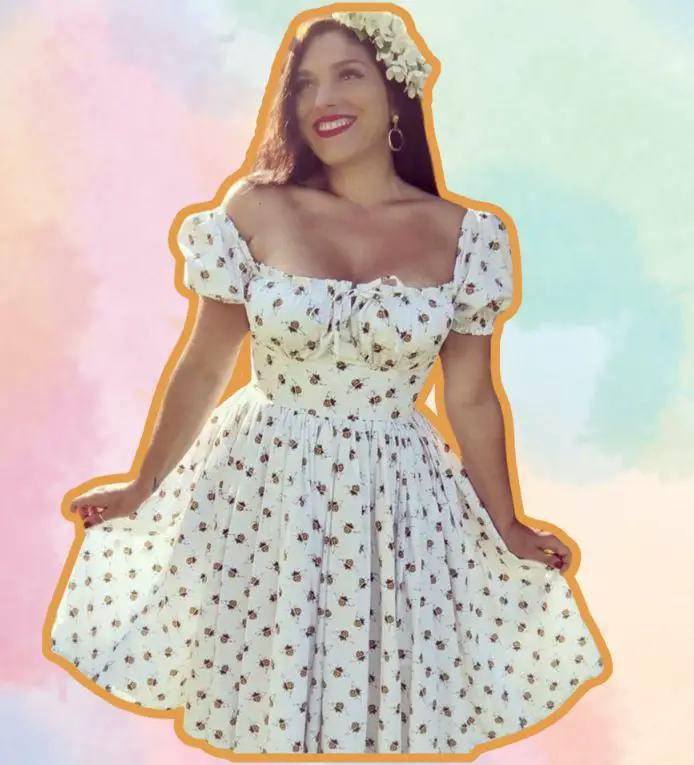 cutest plus-size milkmaid dresses